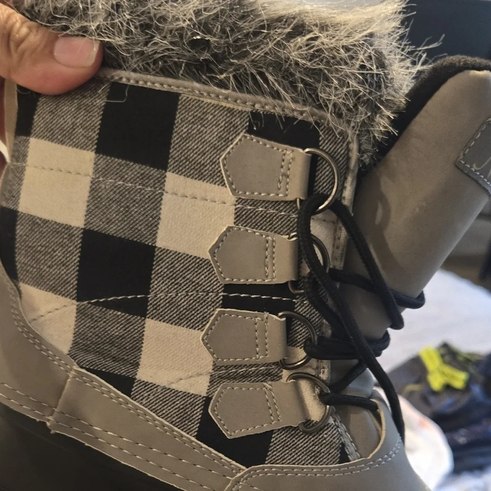 Natural Reflections Lumber Jill Insulated Pac Boots Sz 8 Like New